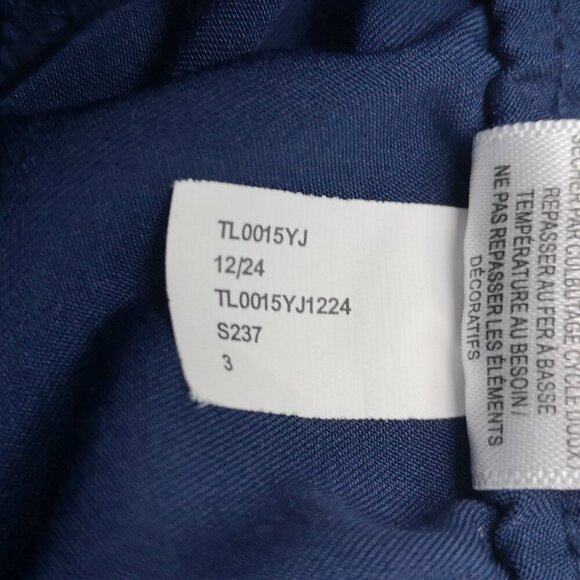 Gaiam Men's Size Large Navy Elastic & Tie Waist Track Pants - Picture 6 of 12